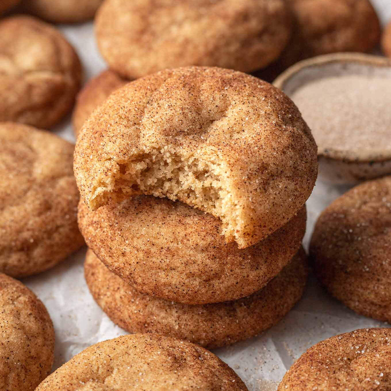 Snickerdoodles de mantequilla marrón