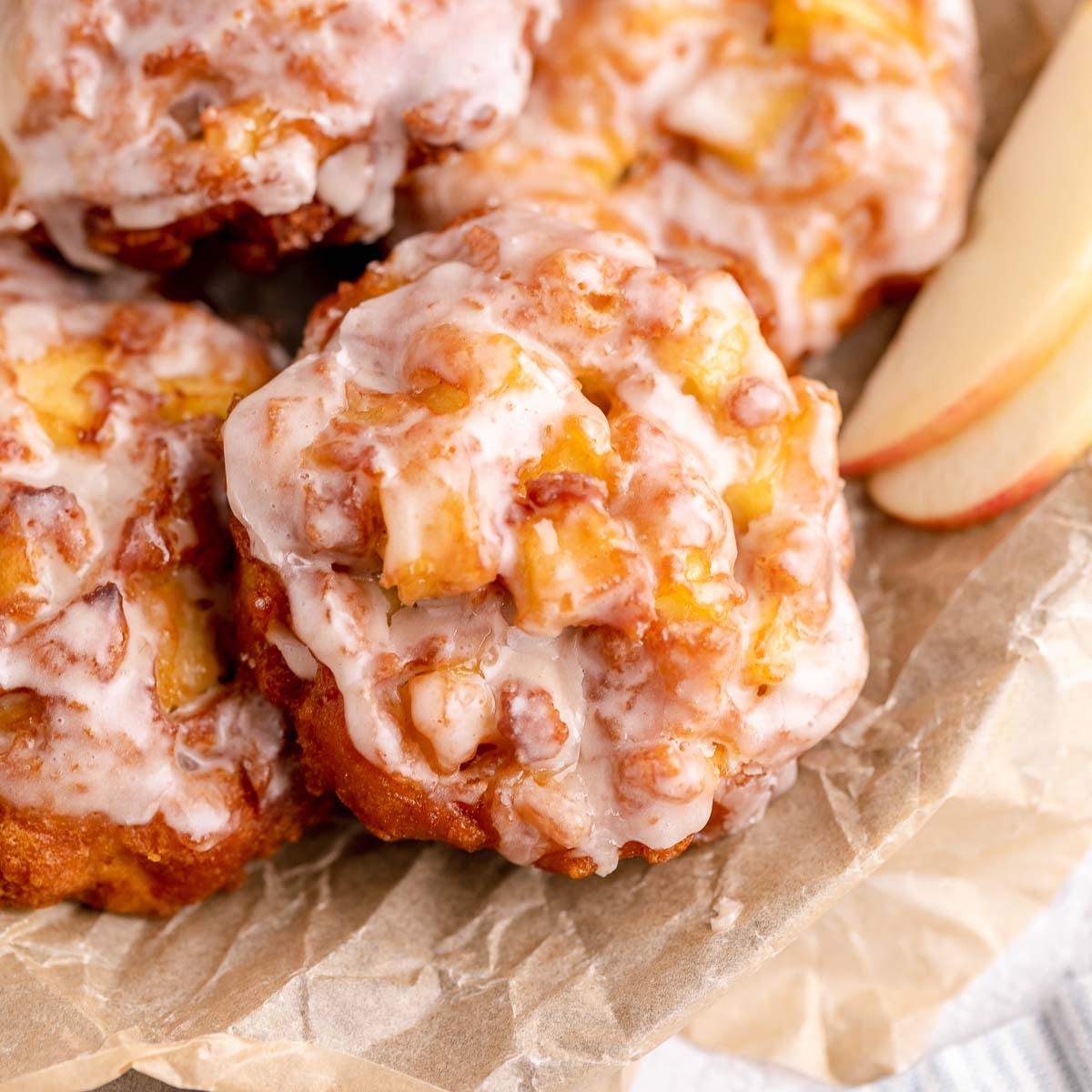 Buñuelos de manzana caseros